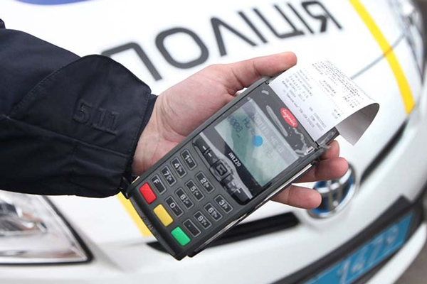 штраф за еврономера в Украине 2019