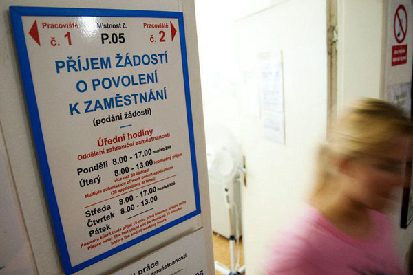 как получить разрешение на работу в чехии