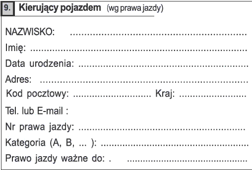 Что делать при ДТП в Польше? Инструкция по оформлению аварии 7