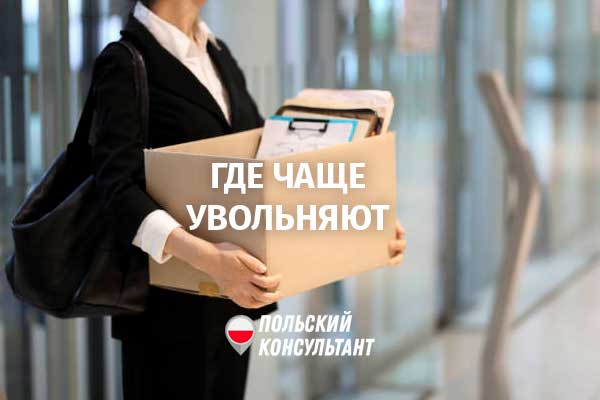 Отрасли, где в Польше работники чаще всего меняют работу 77