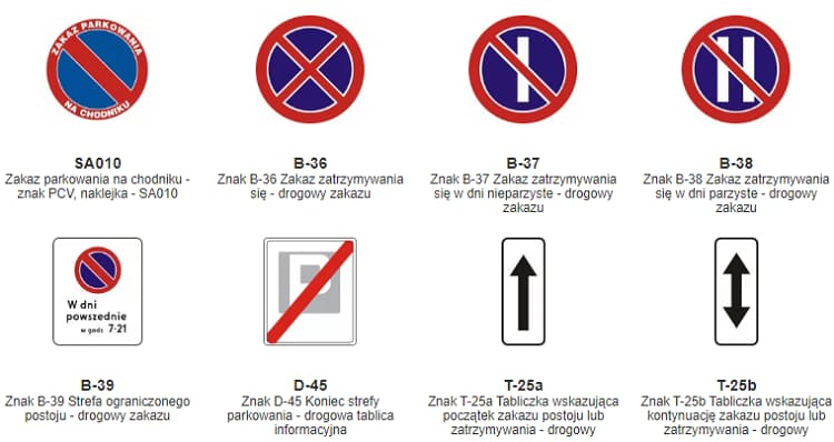 Правила парковки в Польше: где нельзя останавливаться, штрафы за нарушение 3