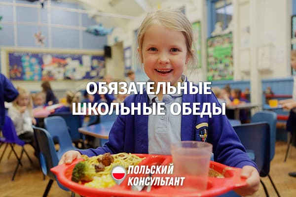 С 1 сентября 2022 г. в начальных школах Польши вводится обязательное питание 17