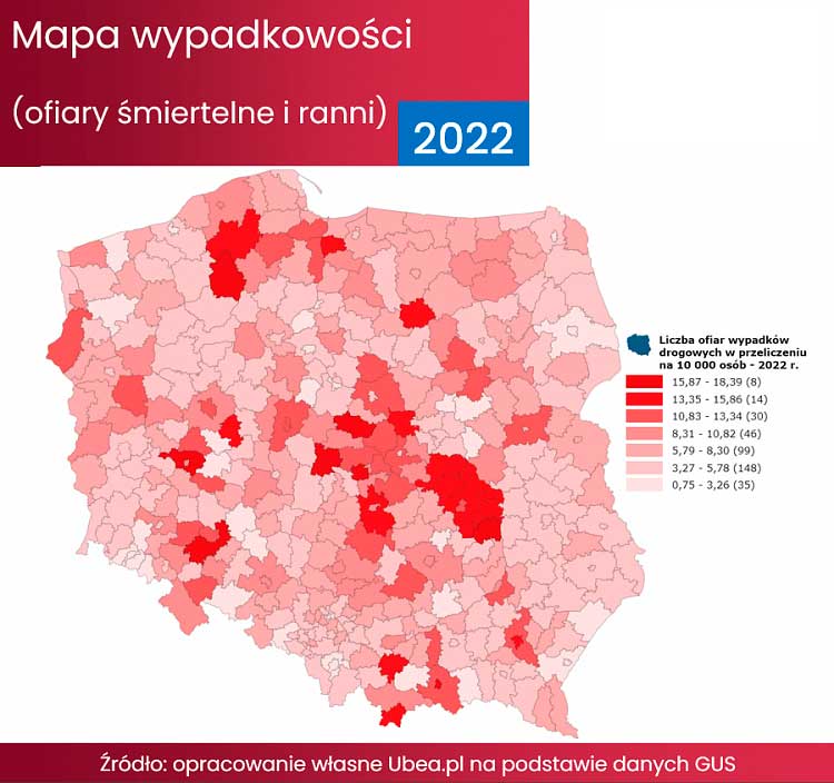 Смертельные ДТП на дорогах Польши