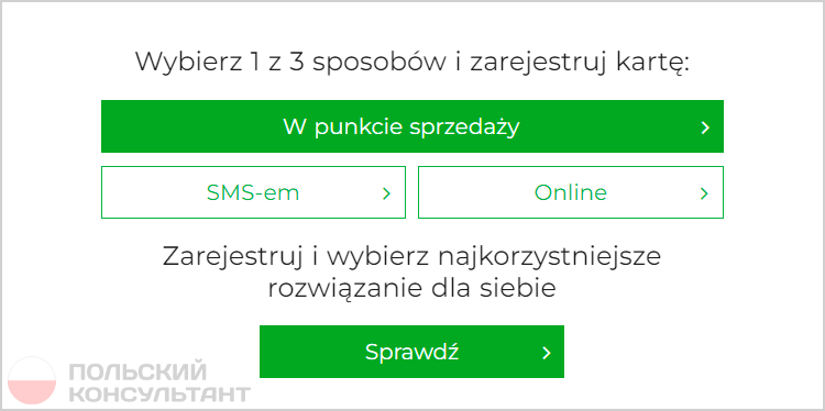 Тарифы оператора Плюс в Польше и акций на Plus 2
