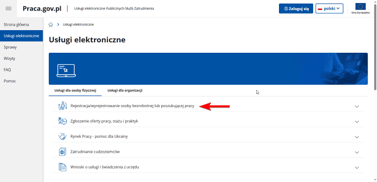 Как встать на биржу труда и получать пособие по безработице в Польше? 1