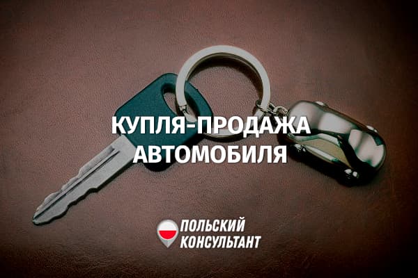 Как составить договор купли-продажи автомобиля в Польше?