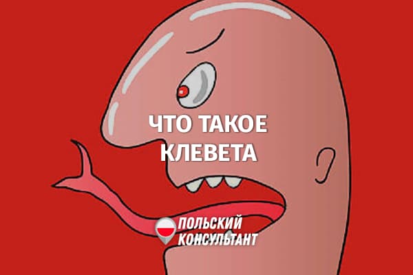 Что является клеветой по законам Польши?